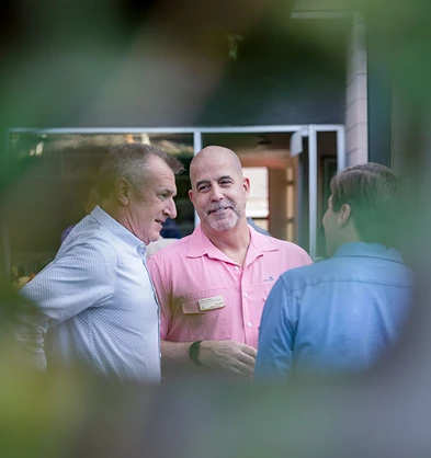 Business networking conversation