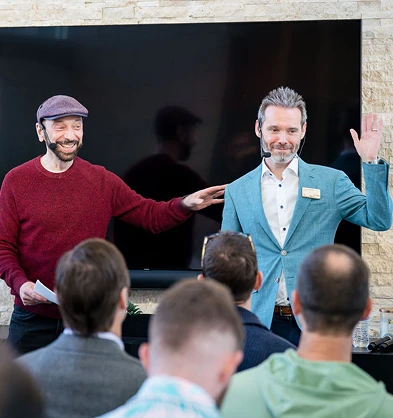 Business networking presentation